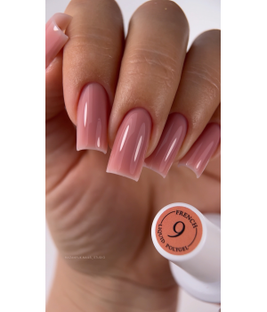 Рідкий полігель Crooz Liquid Polygel French №09, 15 мл